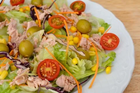 Mixed salad Stock Photos