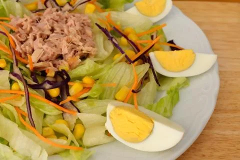 Mixed salad Stock Photos