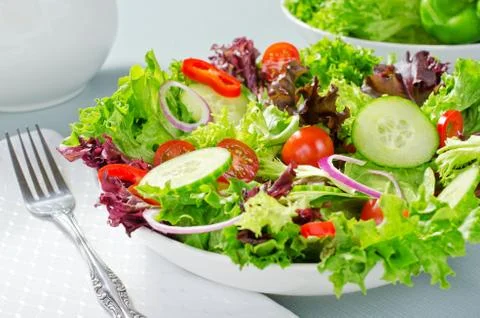 Mixed salad Stock Photos