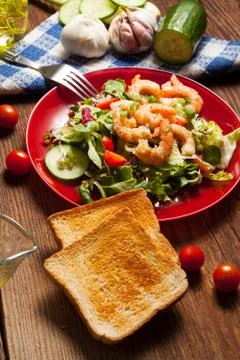 Mixed salad. Stock Photos