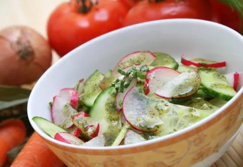 Mixed Salad Stock Photos
