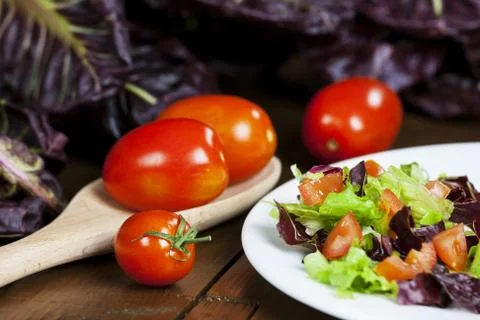 Mixed salad Stock Photos