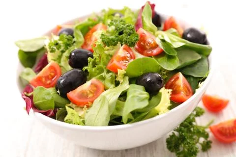 Mixed salad Stock Photos