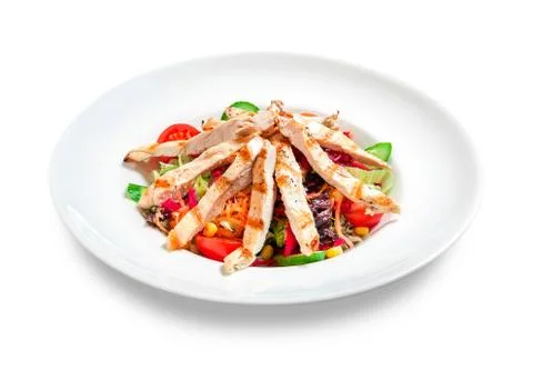 Mixed salad Stock Photos