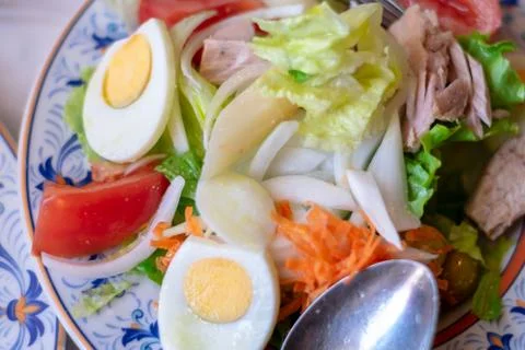 Mixed salad. Stock Photos