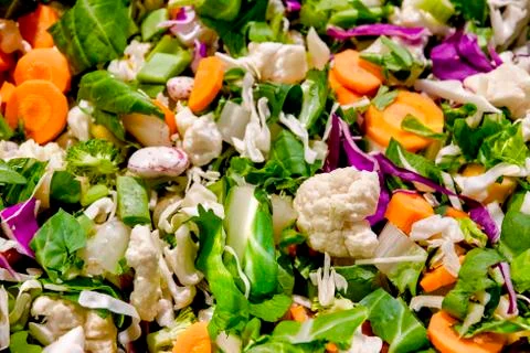 Mixed salad Stock Photos