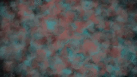 Mixed Smoke Background (red and light blue) Stock Footage 98579574
