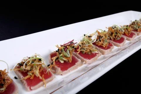 Mixed sushi d Stock-Fotos