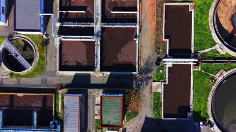 Mixed tank layout with dark liquid. Stock Footage 326135358