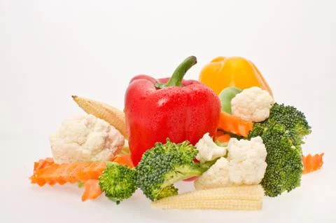 Mixed vegetable Foto stock