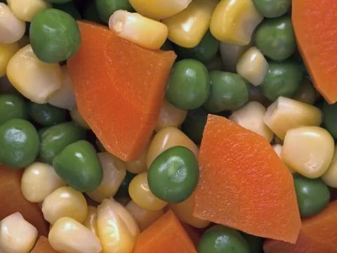 Mixed vegetable salad Stock Photos