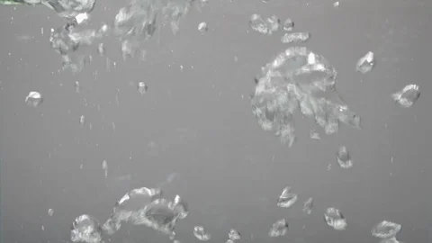 Mixed vegetables fall into boiling water. The preparation of soup. The view from Stock Footage 124307937