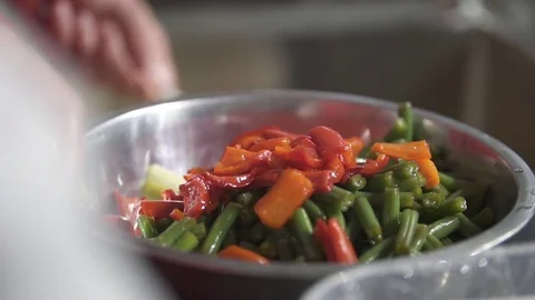 Mixed vegetables Stock Footage 82027996