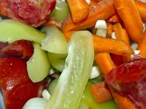 Mixed vegetables Stock Photos