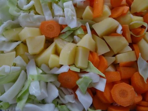 Mixed vegetables Stock Photos