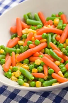 Mixed vegetables Stock Photos