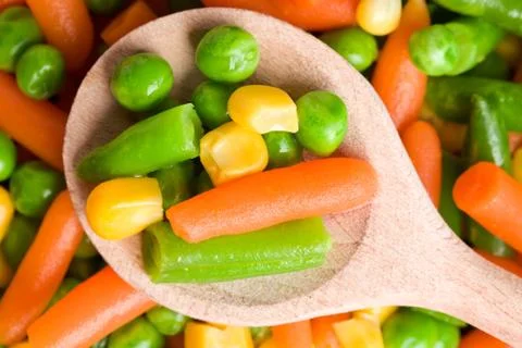 Mixed vegetables Stock Photos