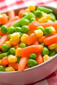 Mixed vegetables Stock Photos
