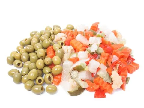 Mixed vegetables Stock Photos