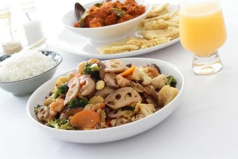 Mixed vegetables Stock Photos