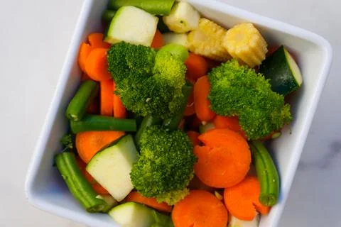 Mixed vegetables Stock Photos