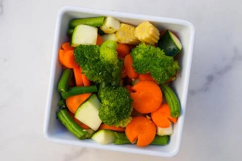 Mixed vegetables Stock Photos