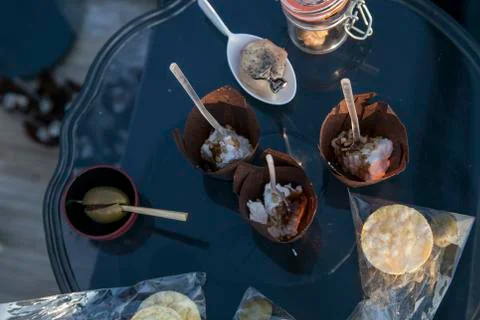 Mixer appetizers Stock Photos