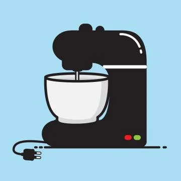 Mixer food vector design . Stock Illustration