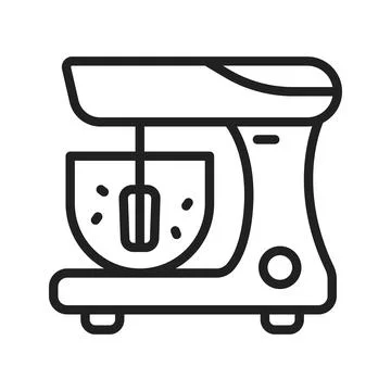 Mixer Icon Image. Stock Illustration