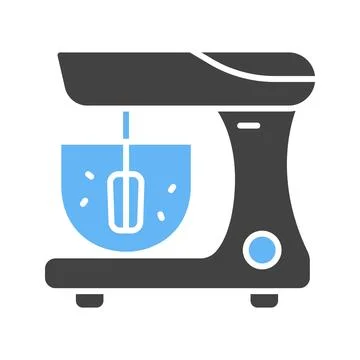Mixer Icon Image. Illustrazione stock
