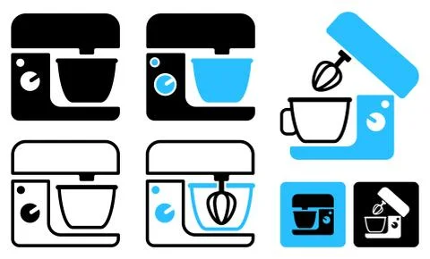 Mixer Stock Illustration
