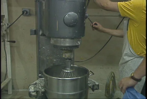 Mixer mixing Stock Footage 144238