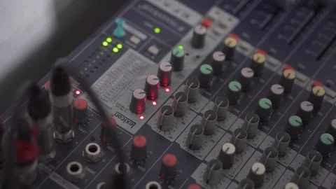 Mixer Music Stock Footage 101832089