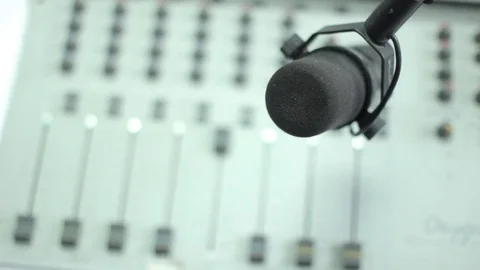 Mixer in the radio Studio Vidéo 70783148