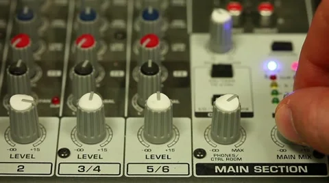 Mixer sequence Stock Footage 10570227
