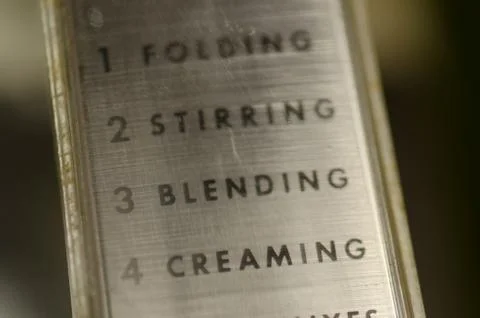 Mixer Settings Foto stock