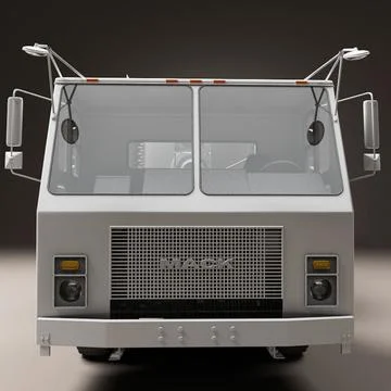 Mixer truck Mack 3D Model