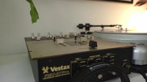 Mixer Turntable hd Video stock 157399992