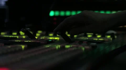 Mixer video Vídeos de archivo 21960943