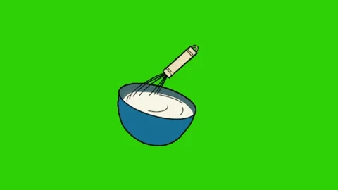 Mixing animation on green screen 库存影片 331895581