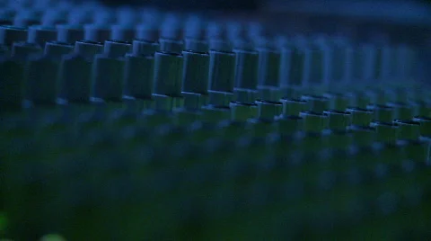 Mixing Board Knobs 動画素材 369253