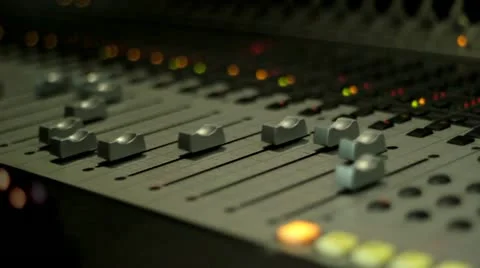 MIXING BOARD1 Video stock 21310527