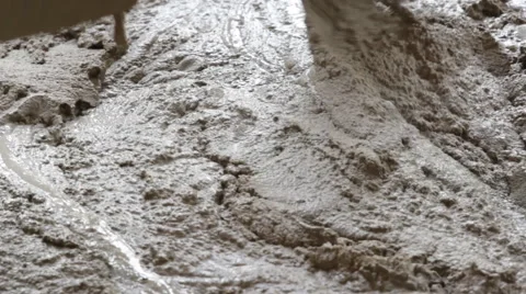 Mixing cement for the preparation of Construction. Stock Footage 63910745