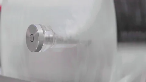 Mixing up chemicals before test Stock Footage 116826103