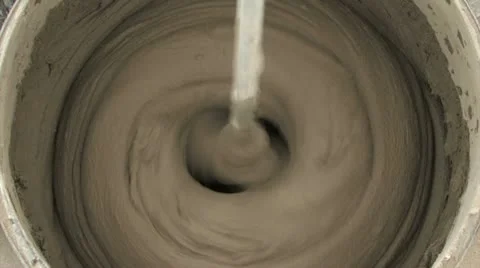Mixing of clay Video stock 11830795
