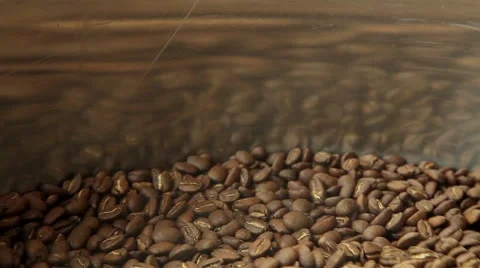 Mixing coffee during cooling Stock Footage 62311939