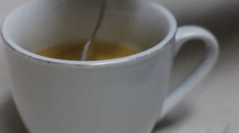 Mixing the coffee - espresso Video stock 46734088