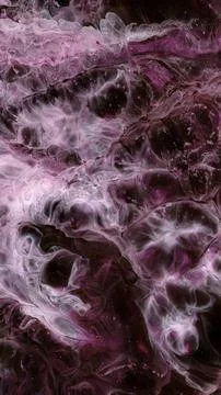 Mixing colored alcohol inks in a close-up view of the design process Stock Photos