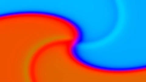 Mixing colorful gradient liquid. The background of the soft liquid is the opaque Stock Footage 130736328