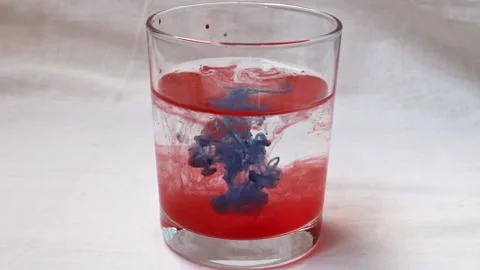 Mixing colors Stock Footage 113414783